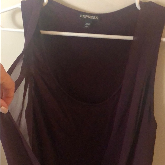 Express || Mixed Media Tank || Size M - Picture 5 of 6